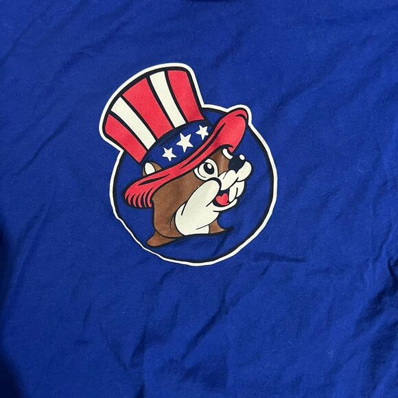 Bucees 4th of July T Shirt Freedom Ringing Red White Blue Youth Large - Picture 2 of 5